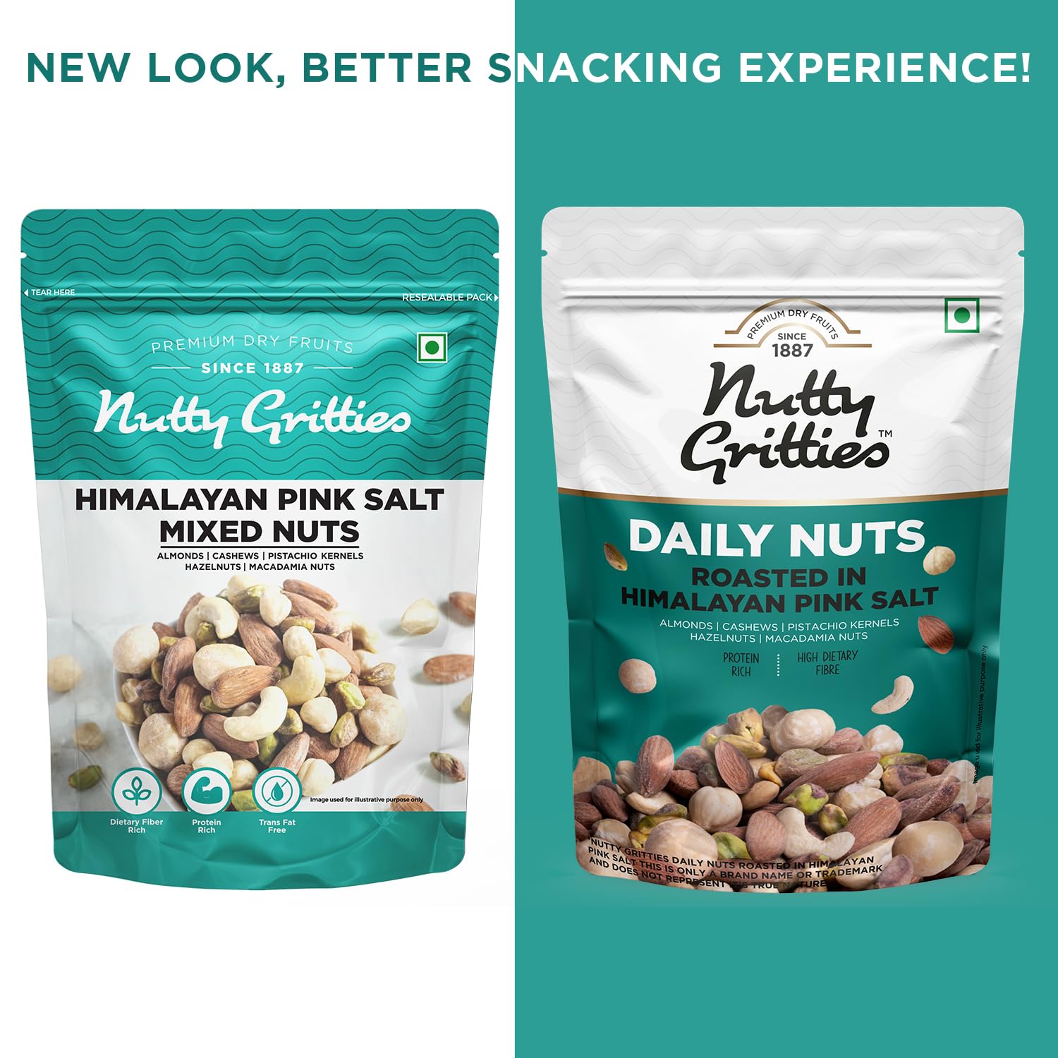 Daily Nuts Roasted in Himalayan Pink Salt