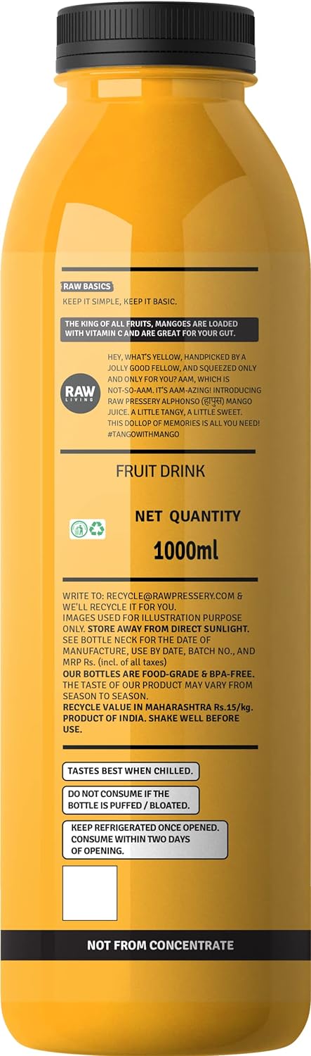 Alphonso Mango Juice Maximum Pulp (51%) Pack