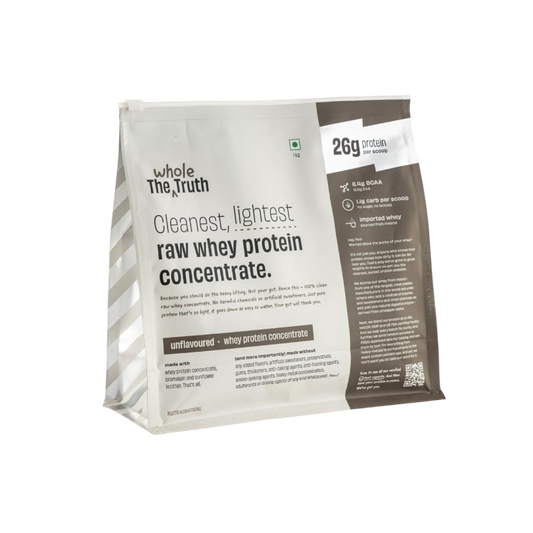 Unflavoured Raw Whey Protein Concentrate