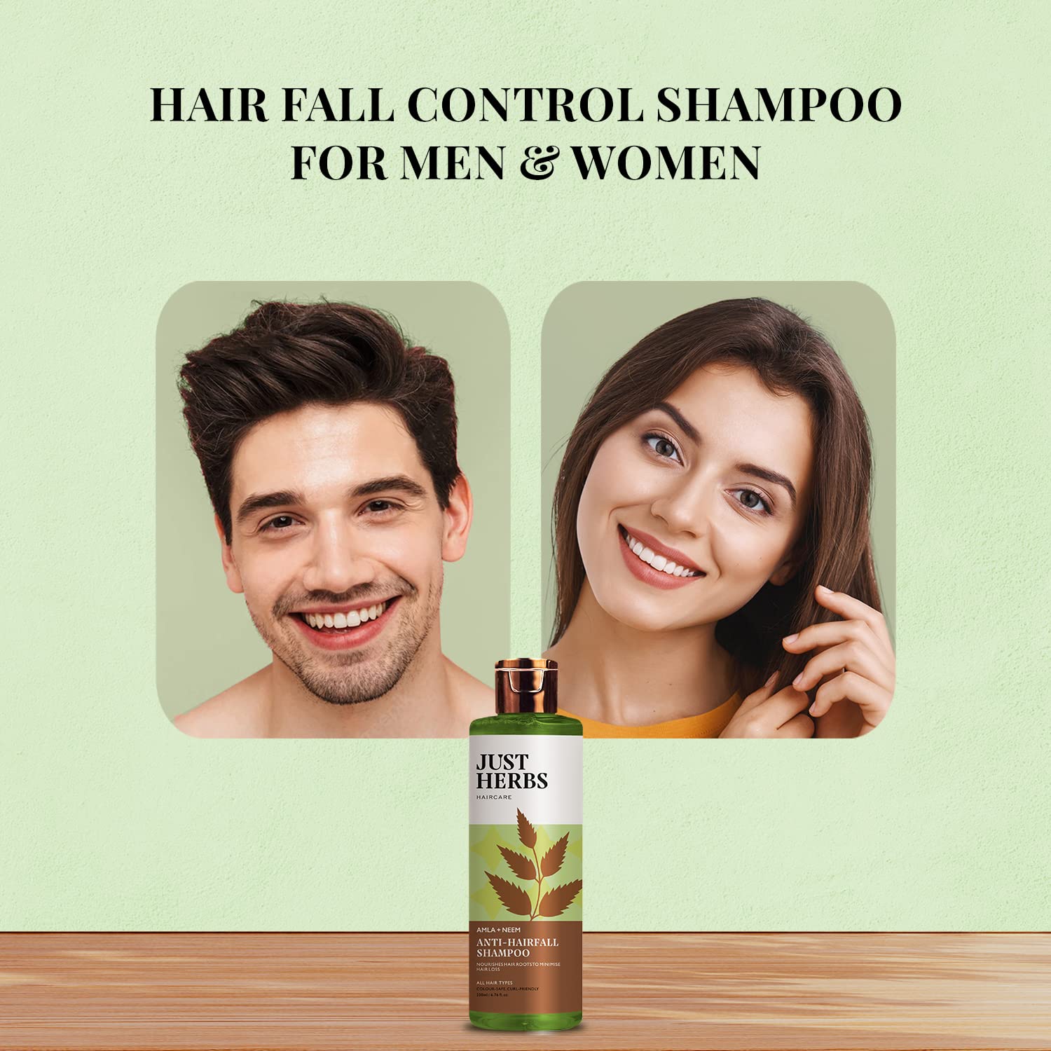 Root Nourishing Amla Neem Hair Fall Control Shampoo