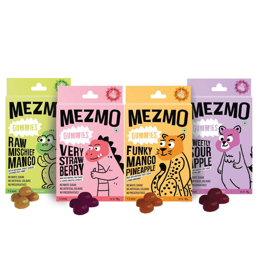 Mezmo Very Funky 4 Boxes of candies