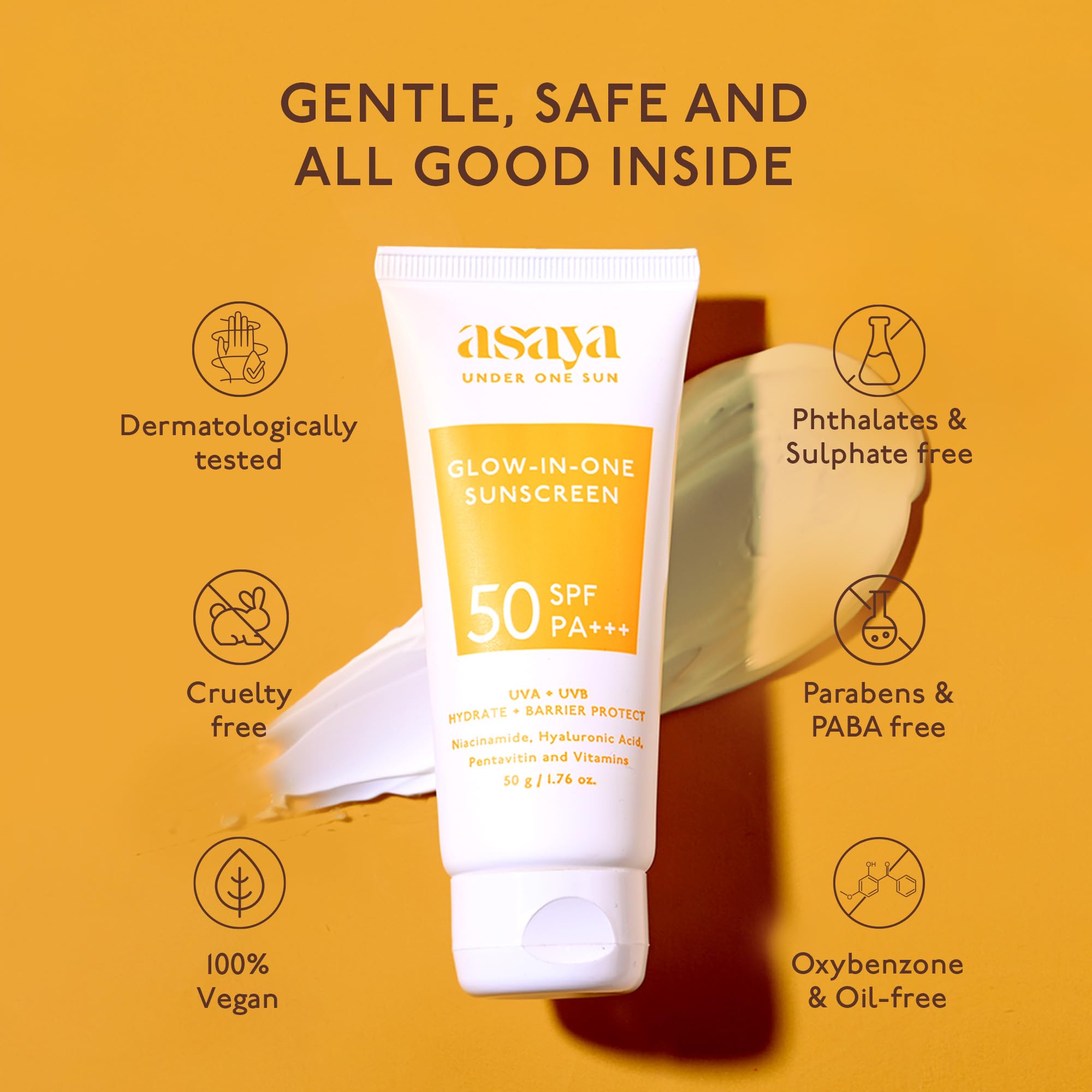 Glow-in-One Hydrating Sunscreen SPF 50 PA+++