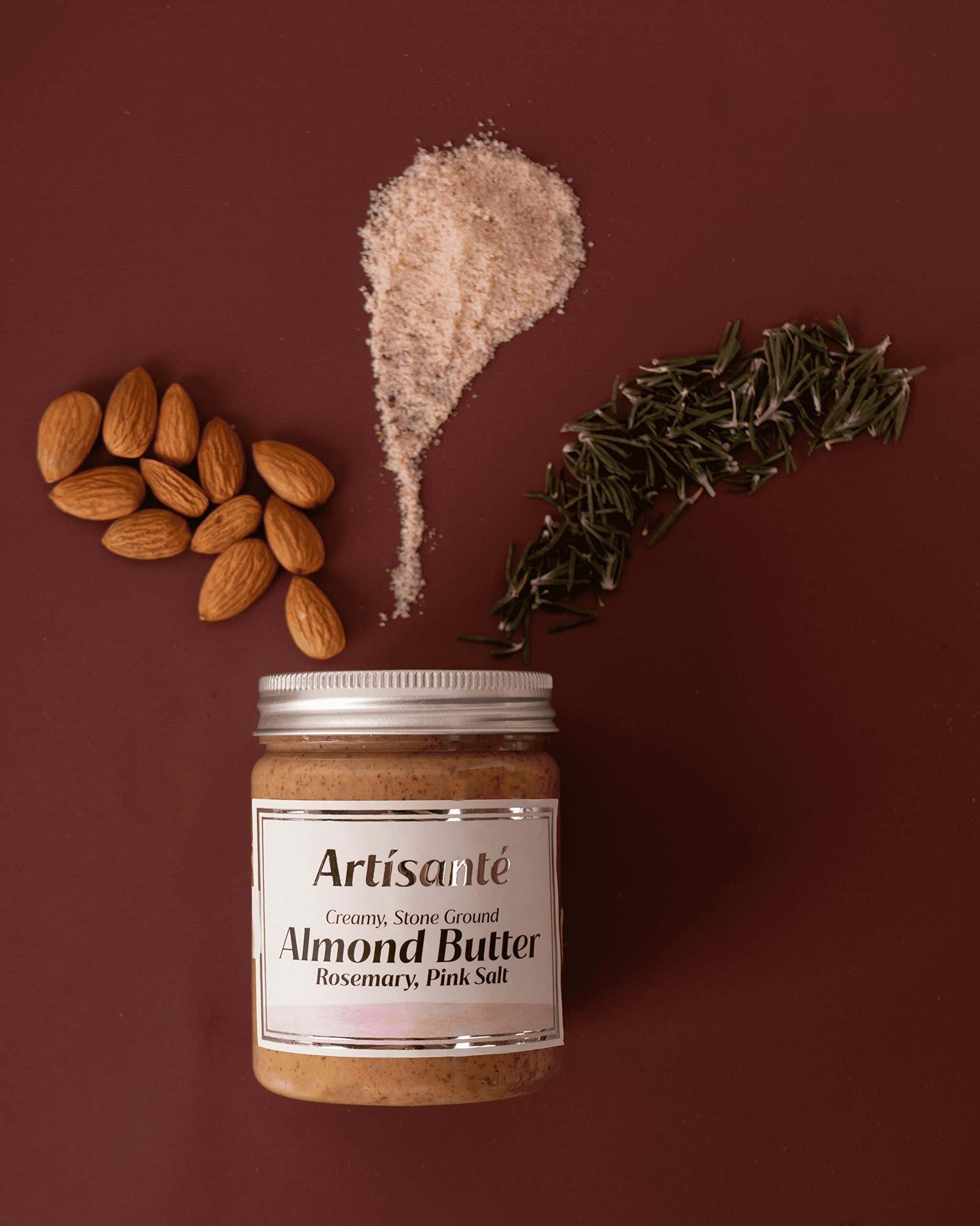 Almond Butter Rosemary & Pink Salt