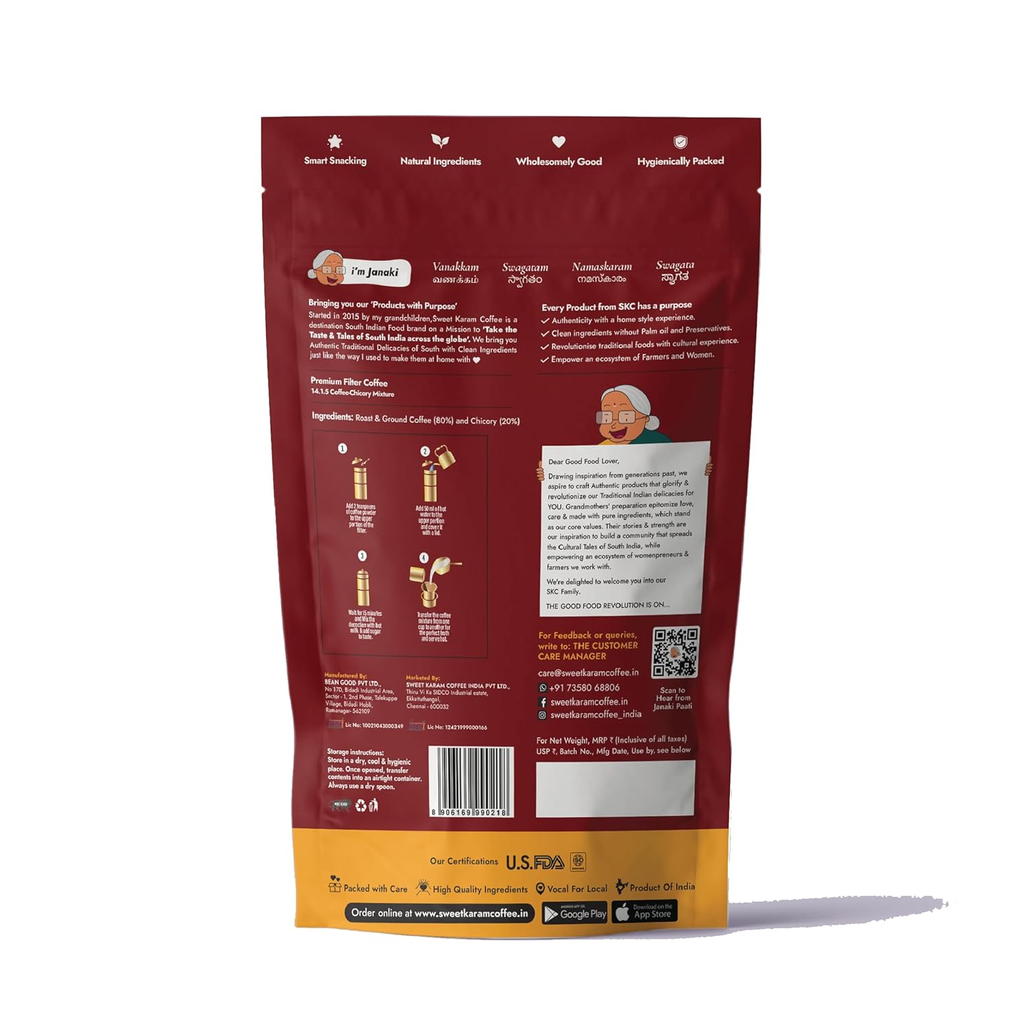 Premium Filter Coffee Powder