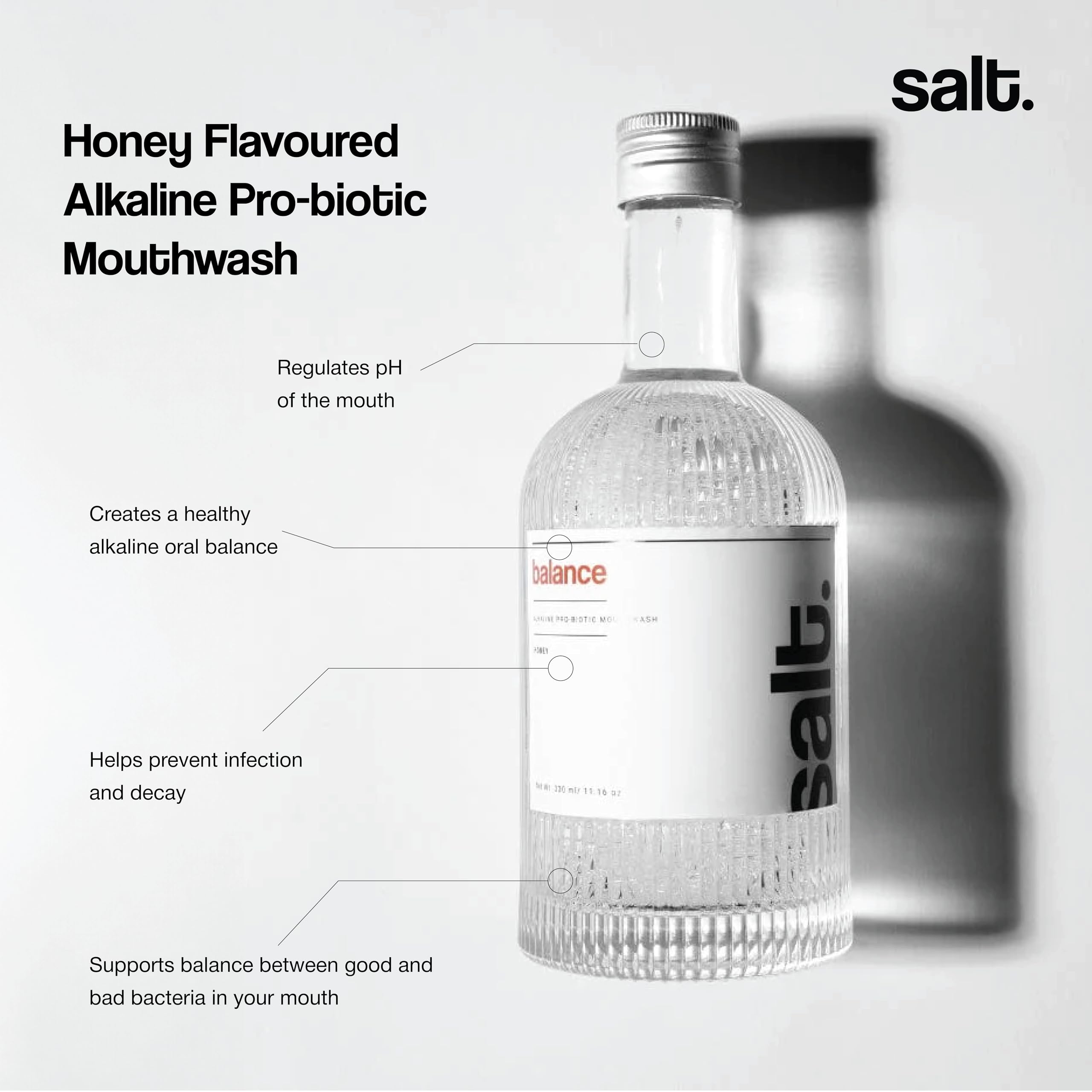 Salt Balance Mouthwash Alkaline and Probiotic