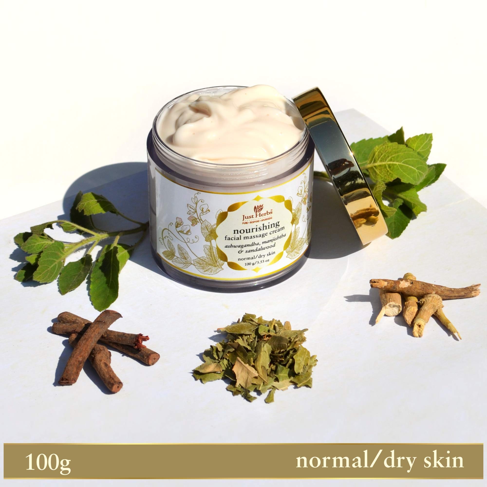 Ayurvedic Herbal Nourishing Face Moisturizing Massage Cream