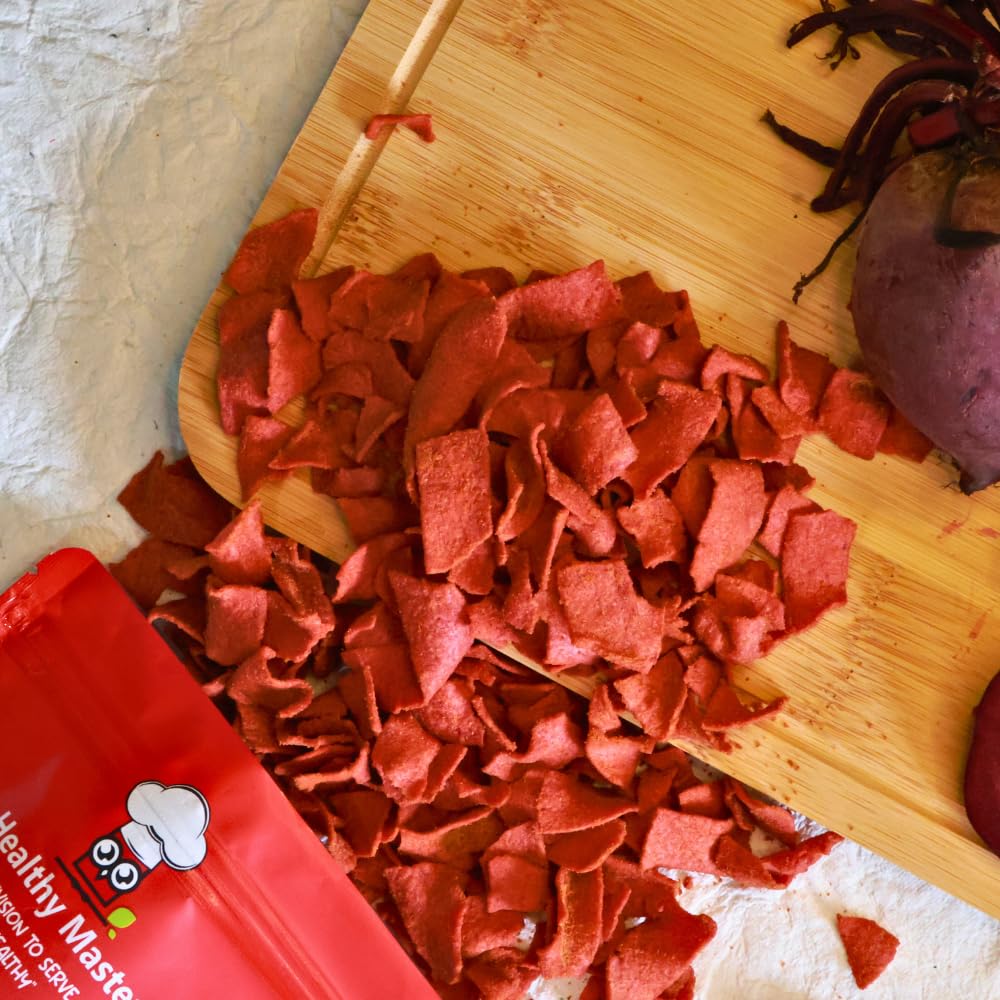 Baked Beetroot Chips