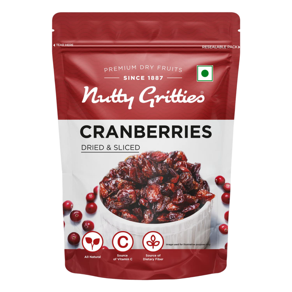 Cranberries Dried & Sliced