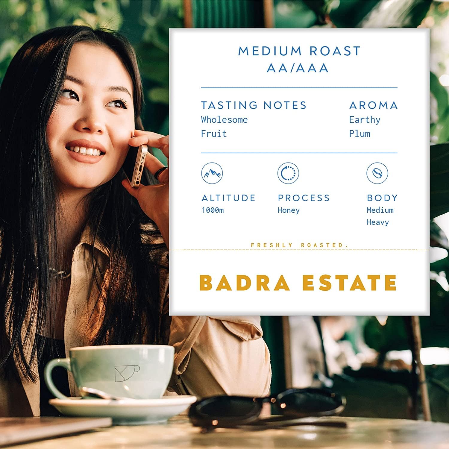 Badra Estate Arabica Espresso Grind