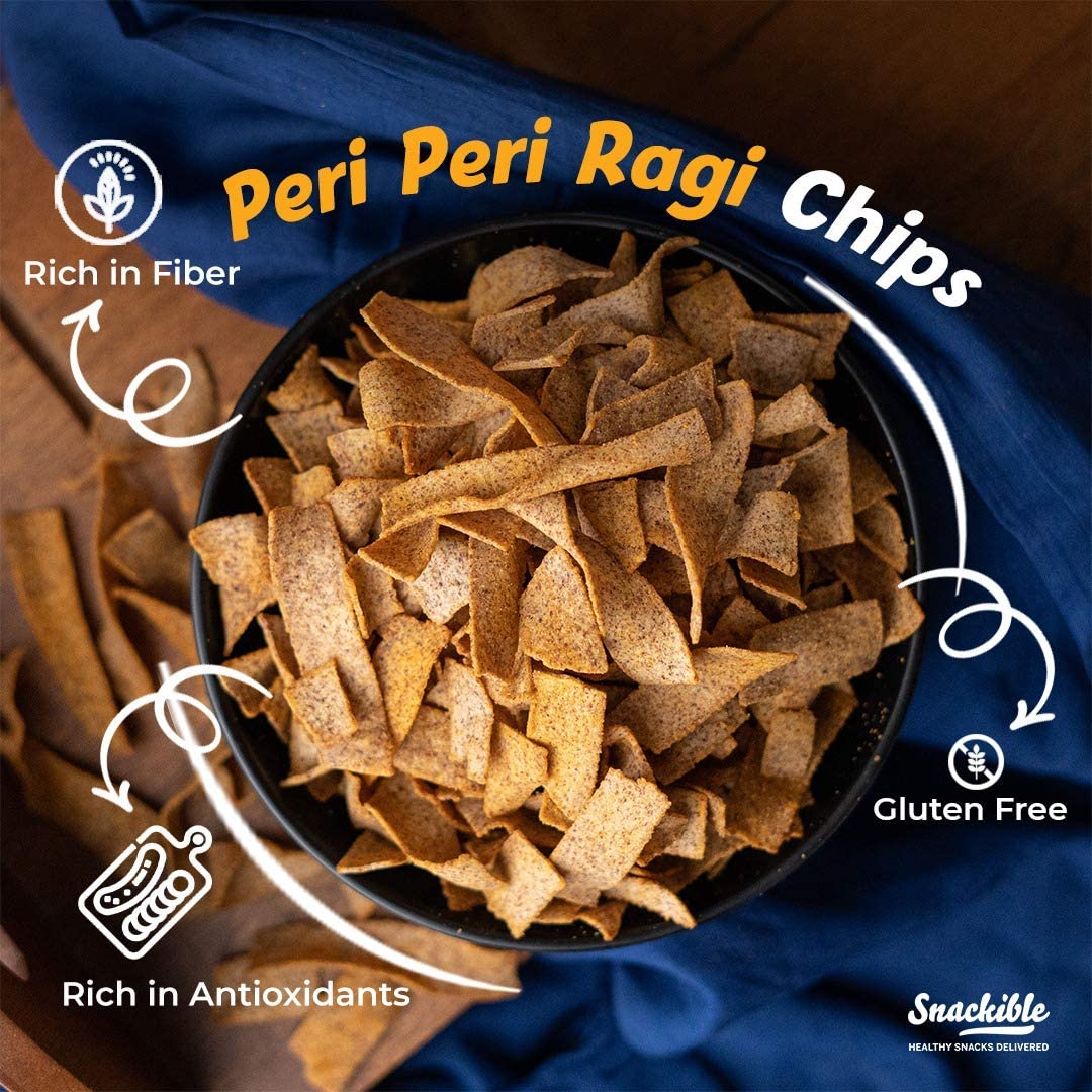 Peri Peri Ragi Chips 3 Pack