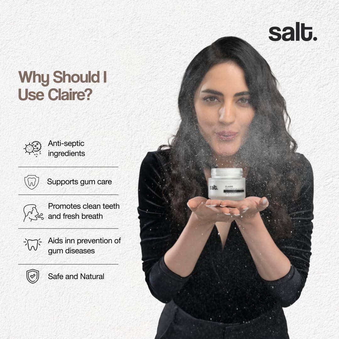 Salt Claire Day Tooth Powder