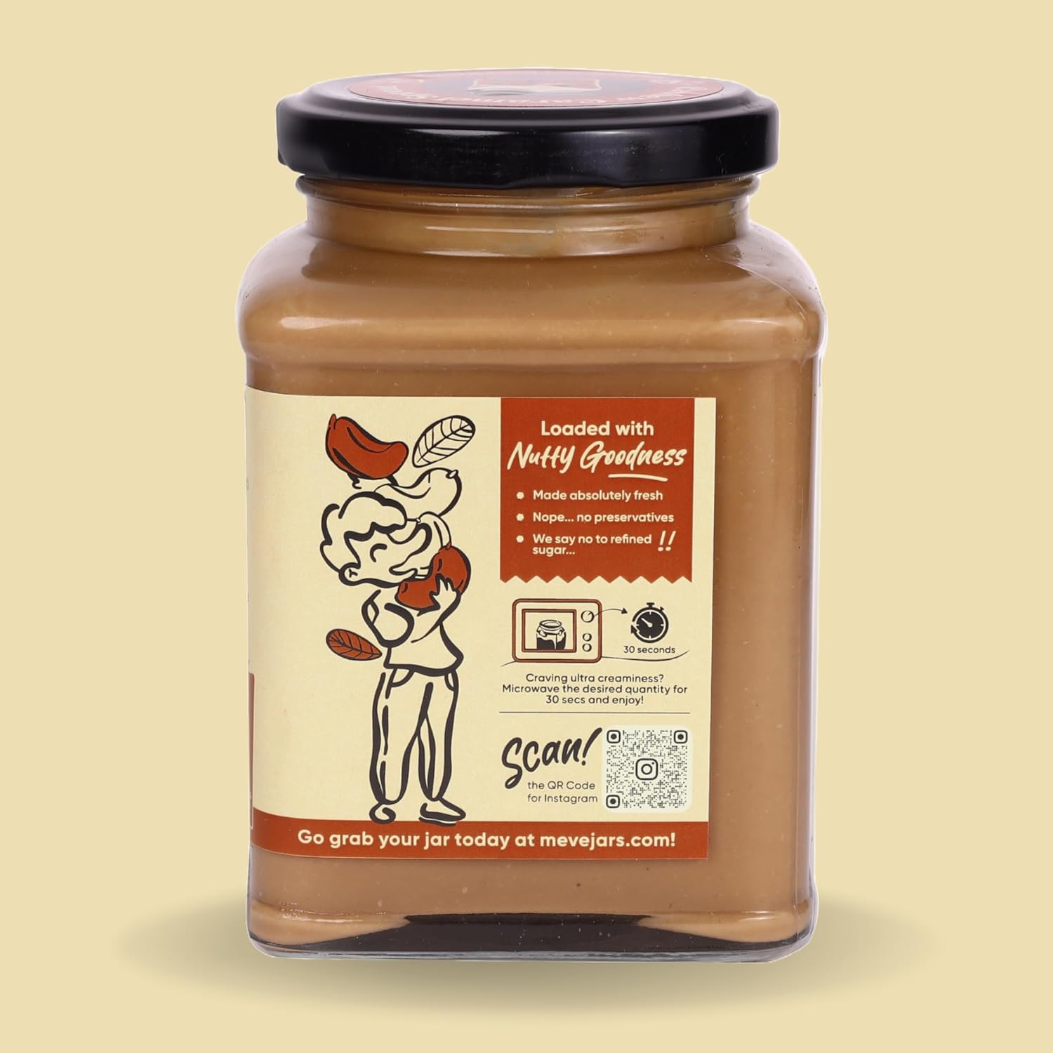 Cashew Caramel Spread Creamy