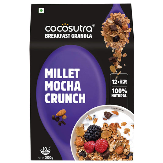 Millet Mocha Crunch Breakfast Granola