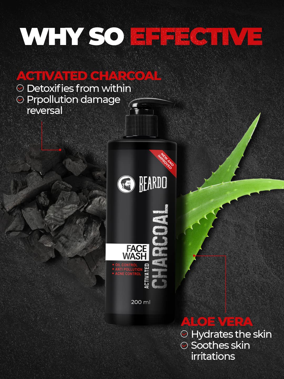 Activated Charcoal Pell Off Facewash