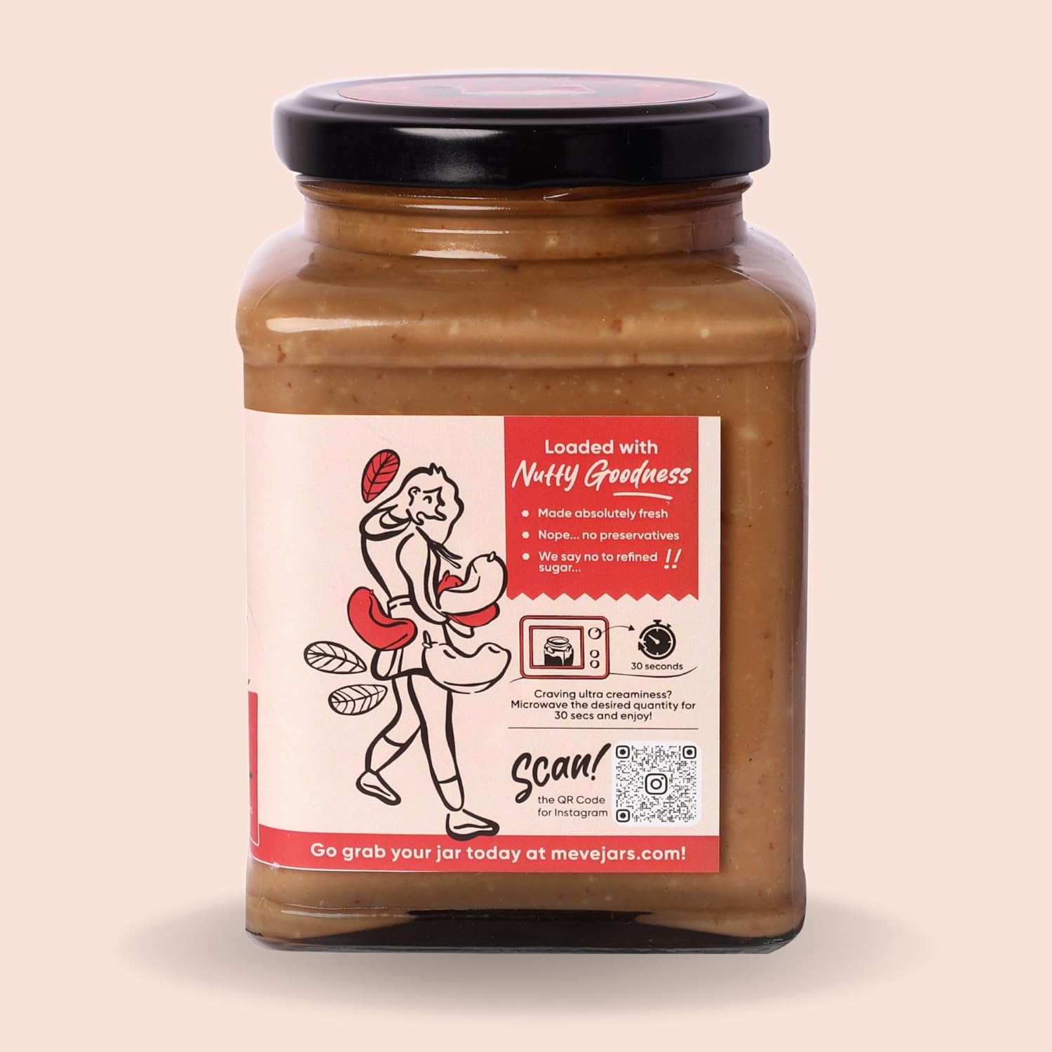 Cashew Caramel Hazelnut Spread Crunchy