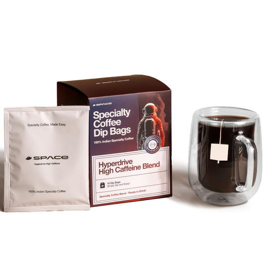 Hyperdrive High Caffeine Specialty Coffee Dip Bags