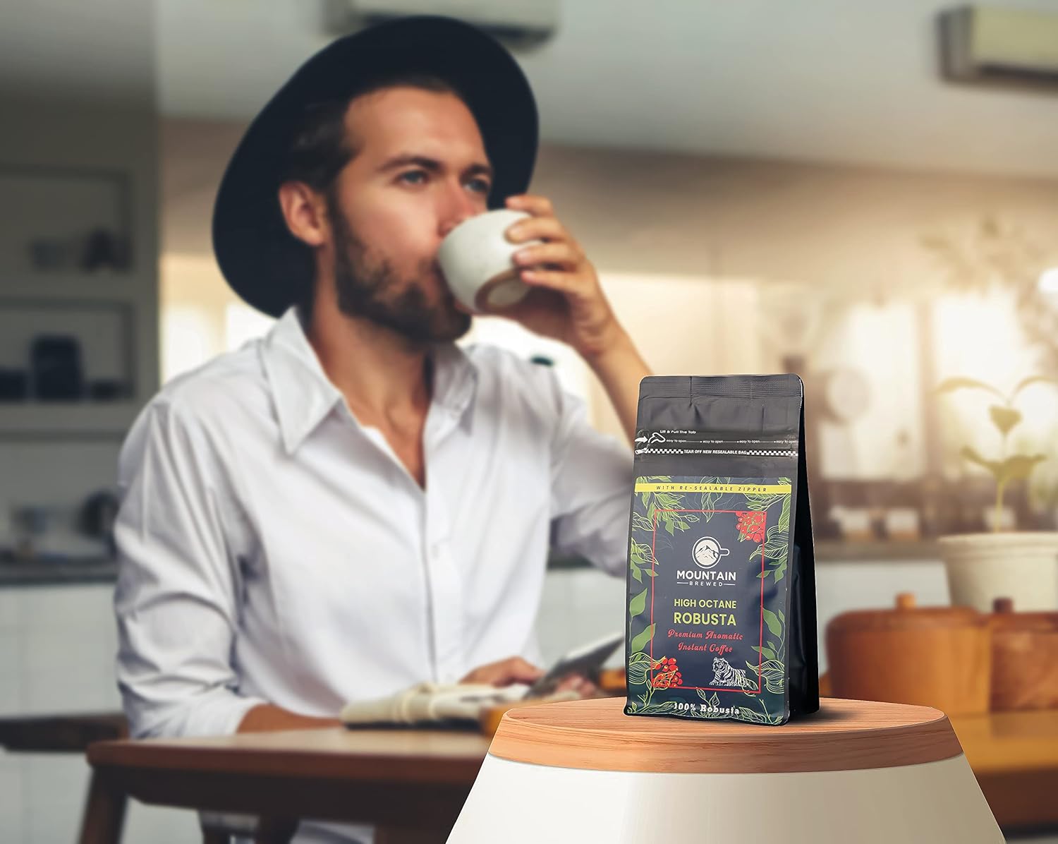 Premium Aromatic Robusta Instant Coffee