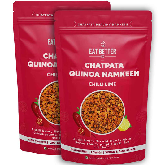 Quinoa Healthy Namkeen Chilli Lime Roasted Snacks