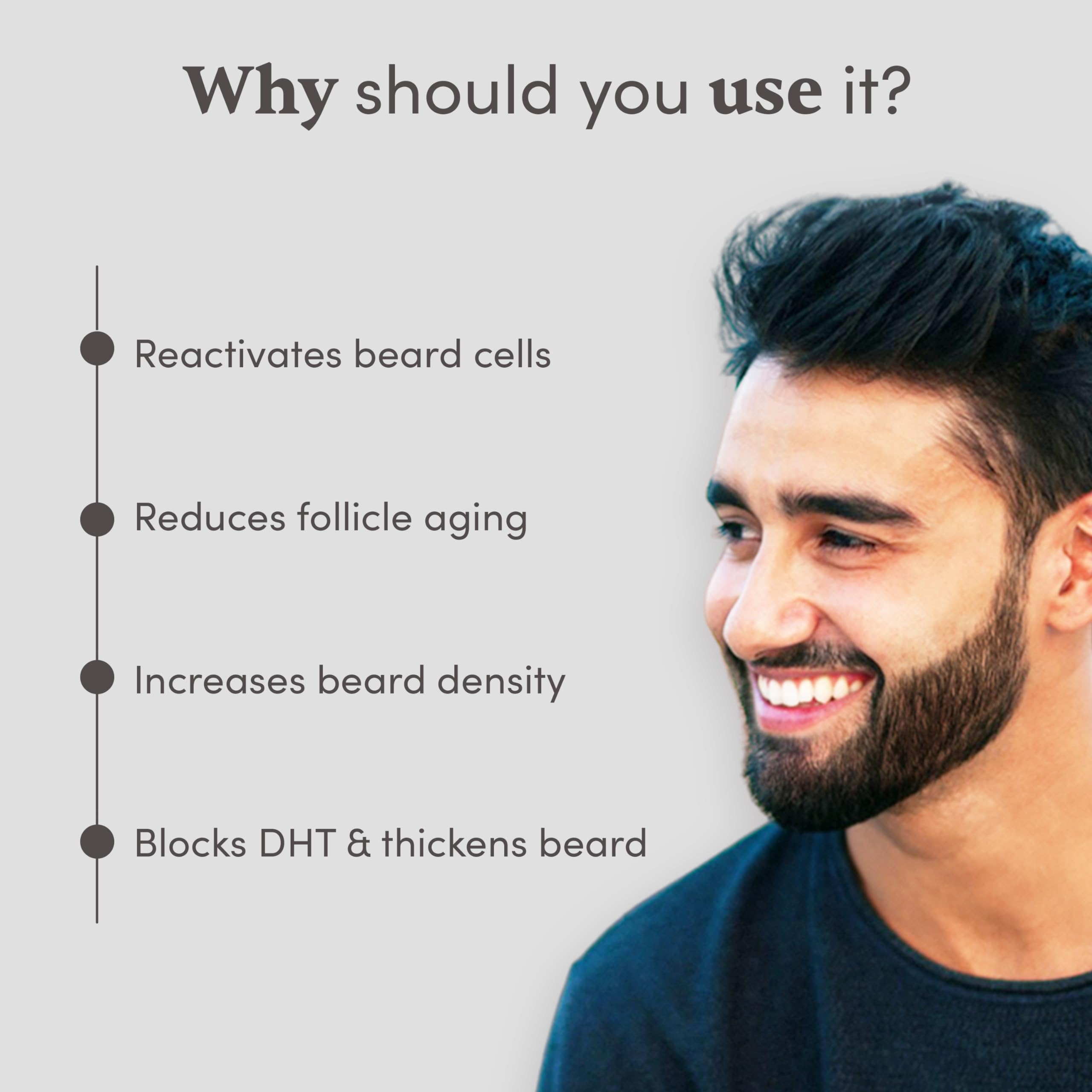 Beard grow Oil-In-Serum