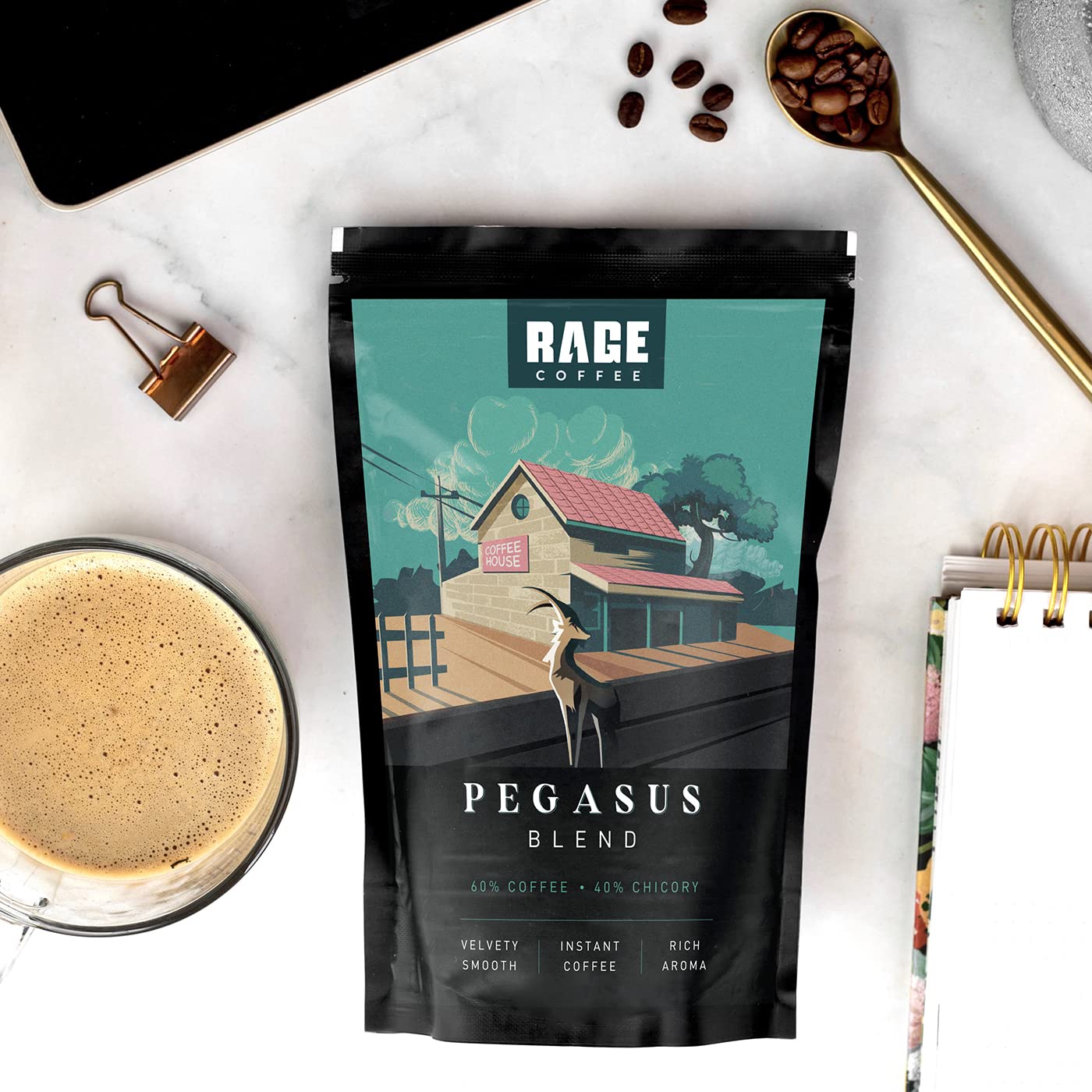 Pegasus Blend Instant Coffee Pouch