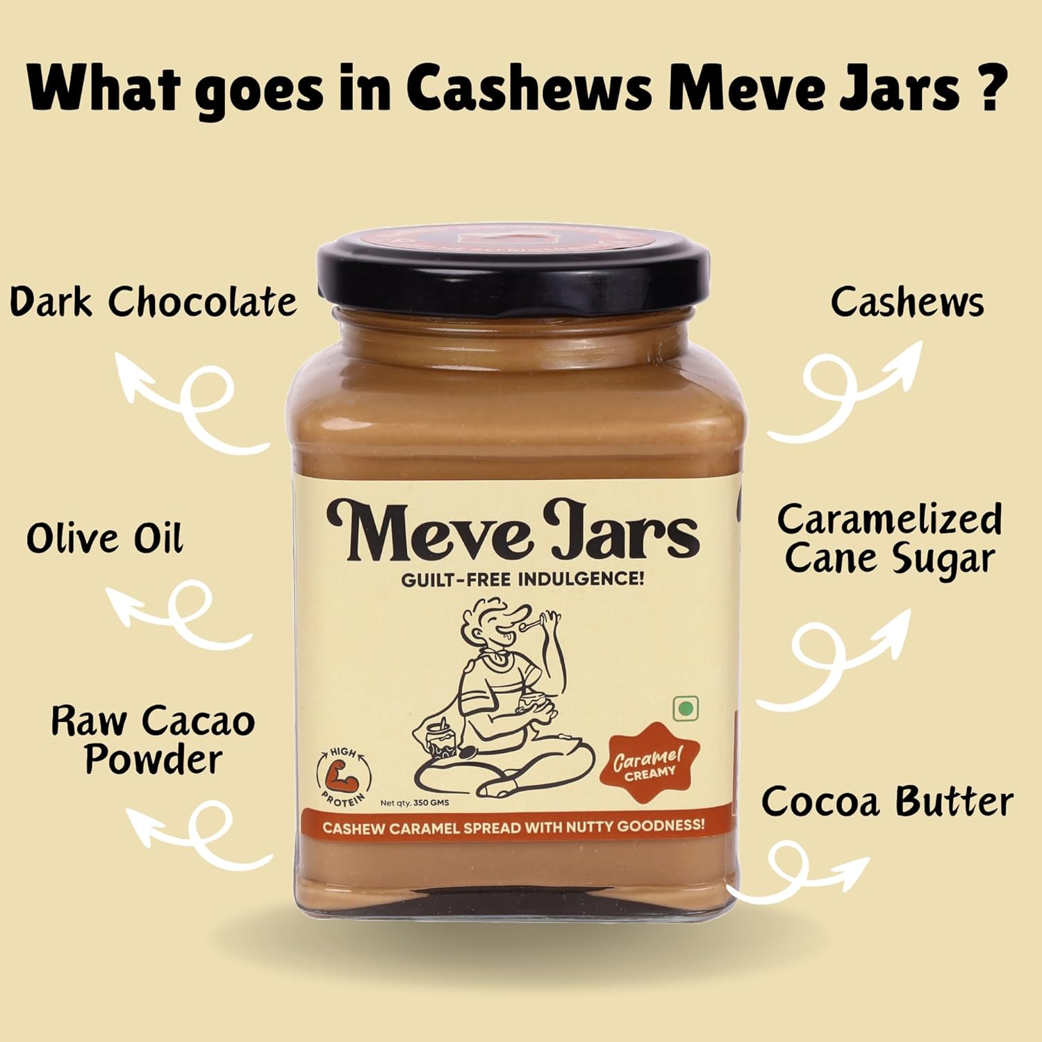 Cashew Caramel Spread Creamy