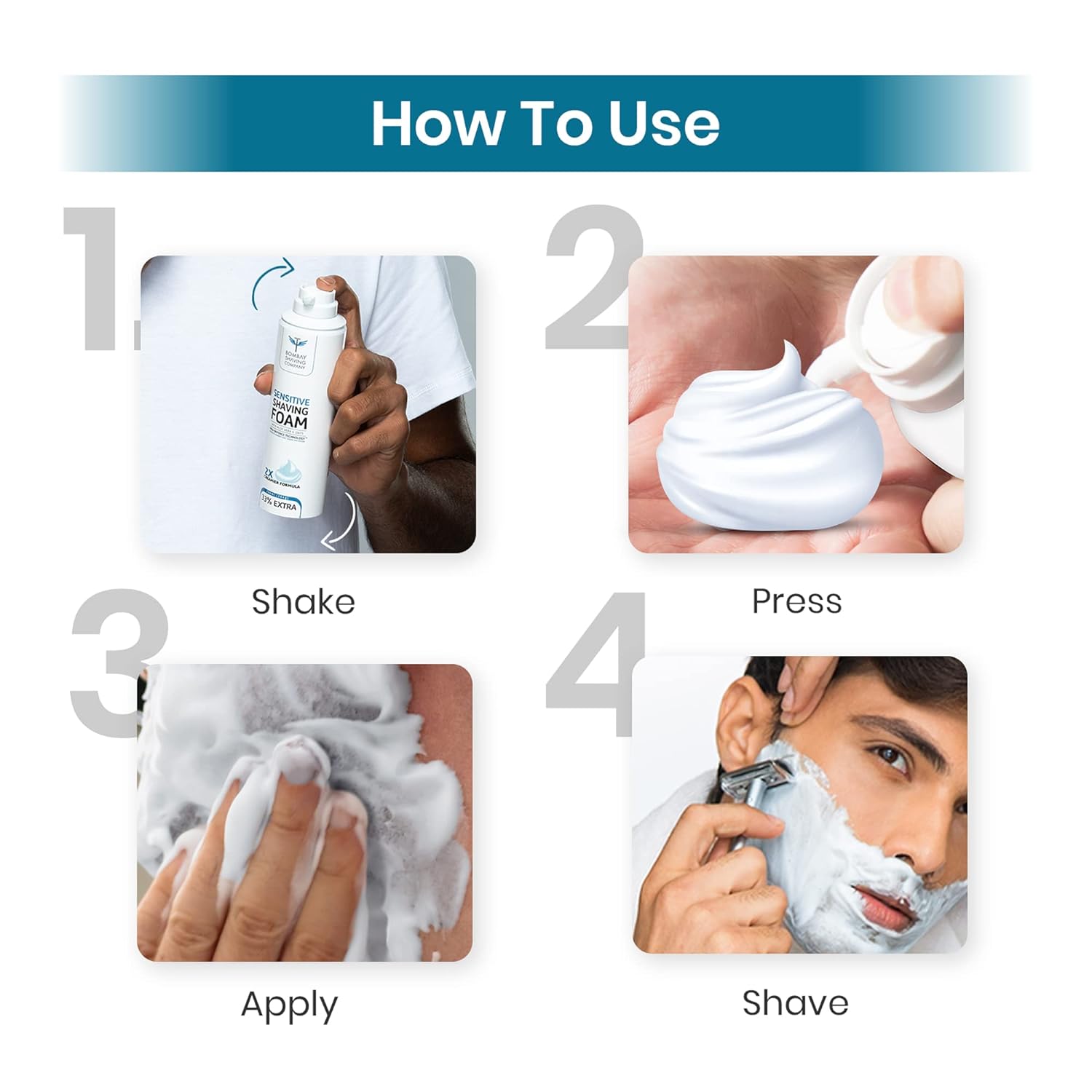 Sensitive Shaving Foam