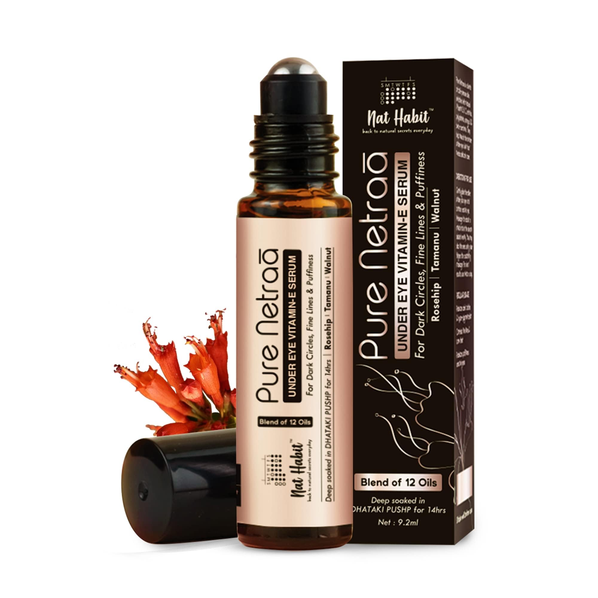 Nat Habit Pure Netraa Under Eye Serum For Fine lines