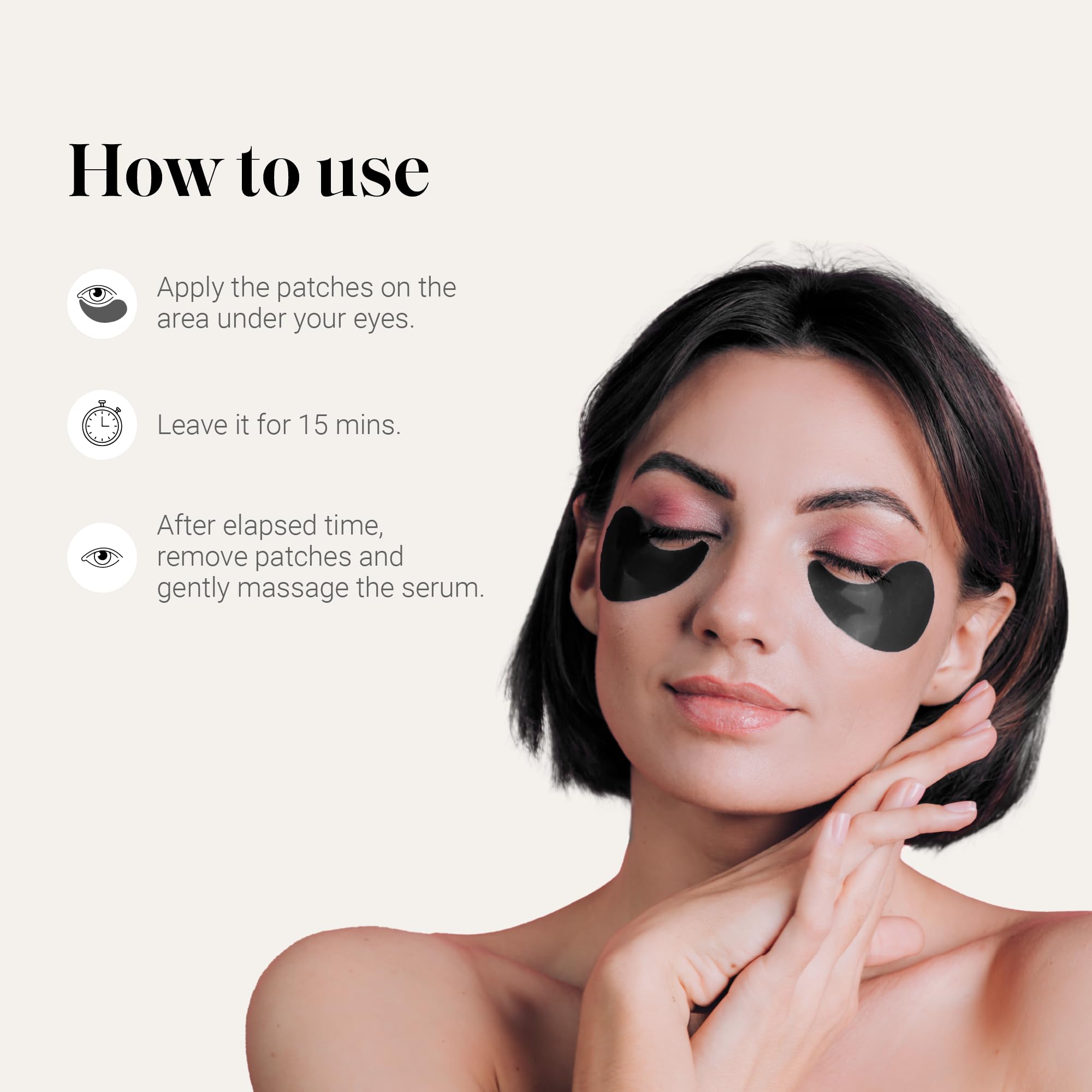 Hydrogel Under Eye Patches For Dark Circles & Puffiness