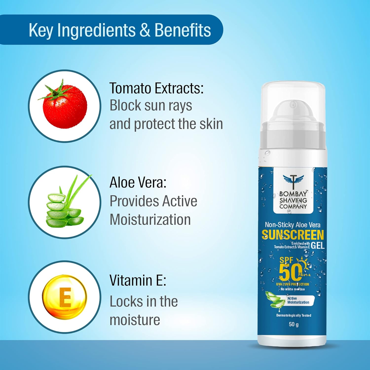 Aloe Vera Sunscreen Gel