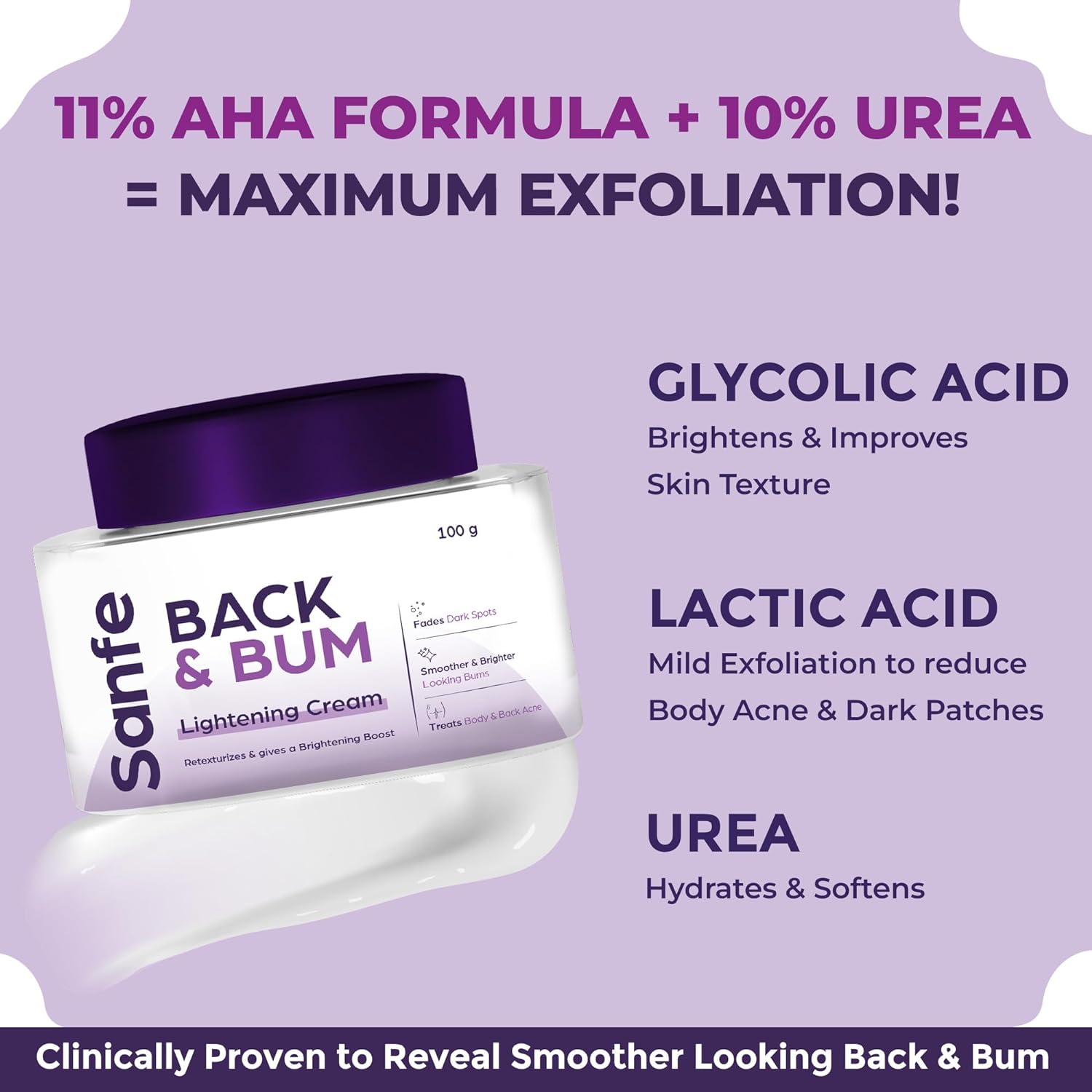 Back & Bum Lightening Cream