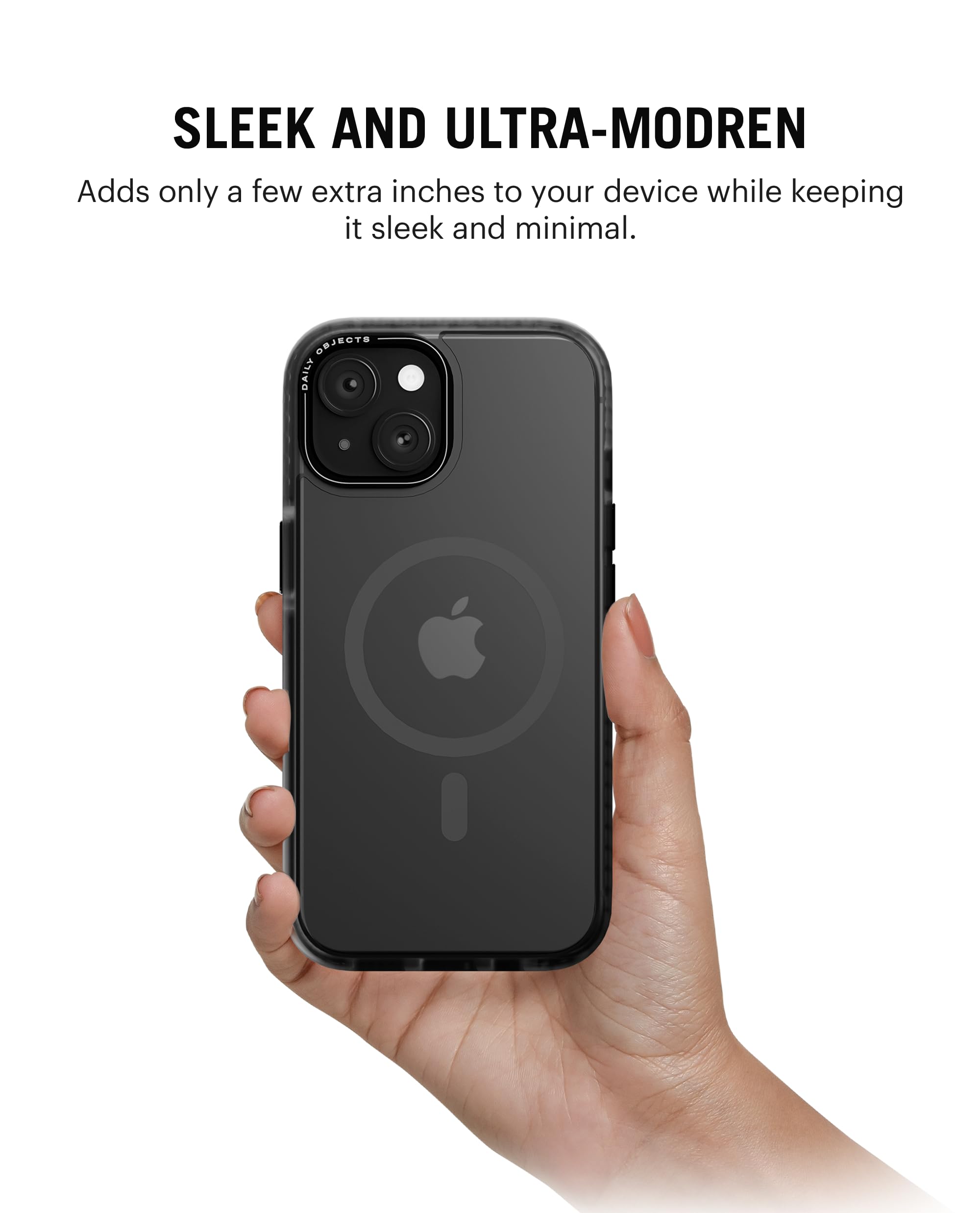 Black Nimbus Polycarbonate Slim Mag-Safe Case
