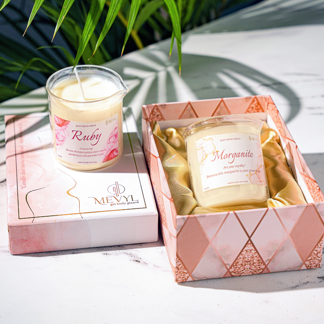 Ruby Body Serum Candle