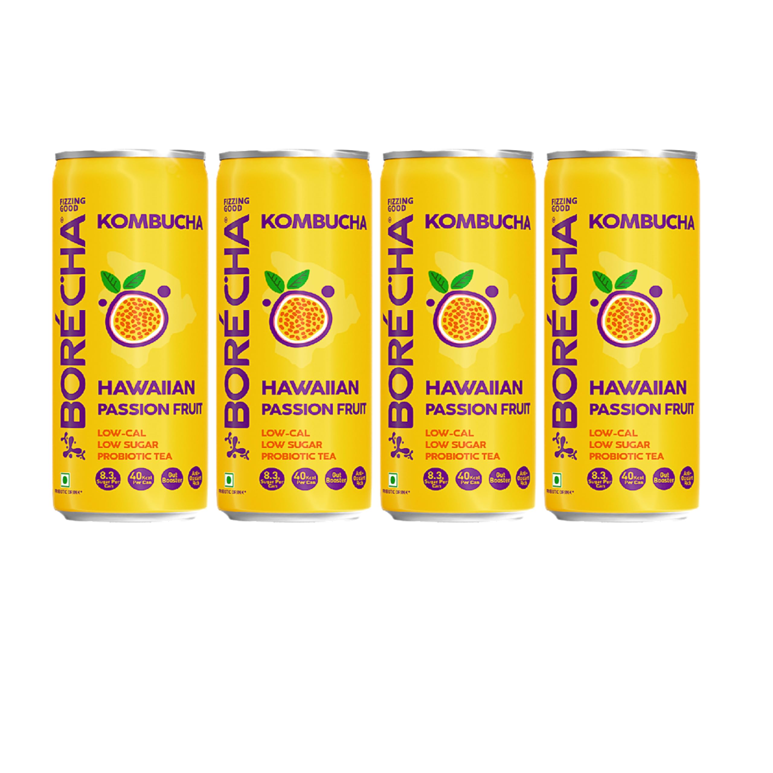 Passion Fruit Probiotic Kombucha