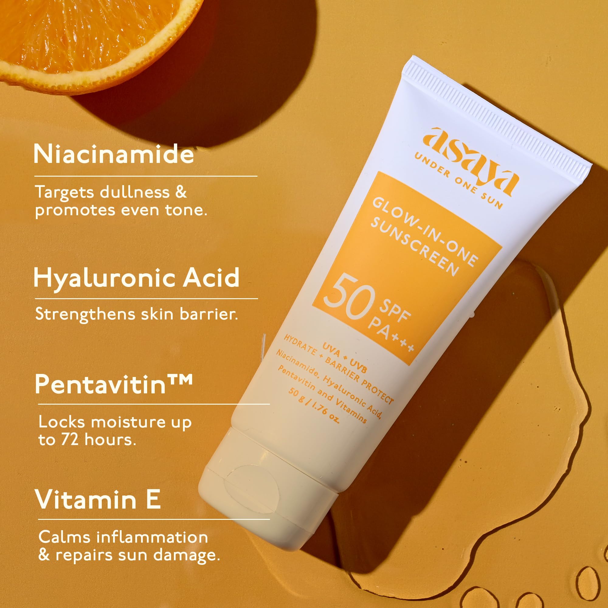 Glow-in-One Hydrating Sunscreen SPF 50 PA+++