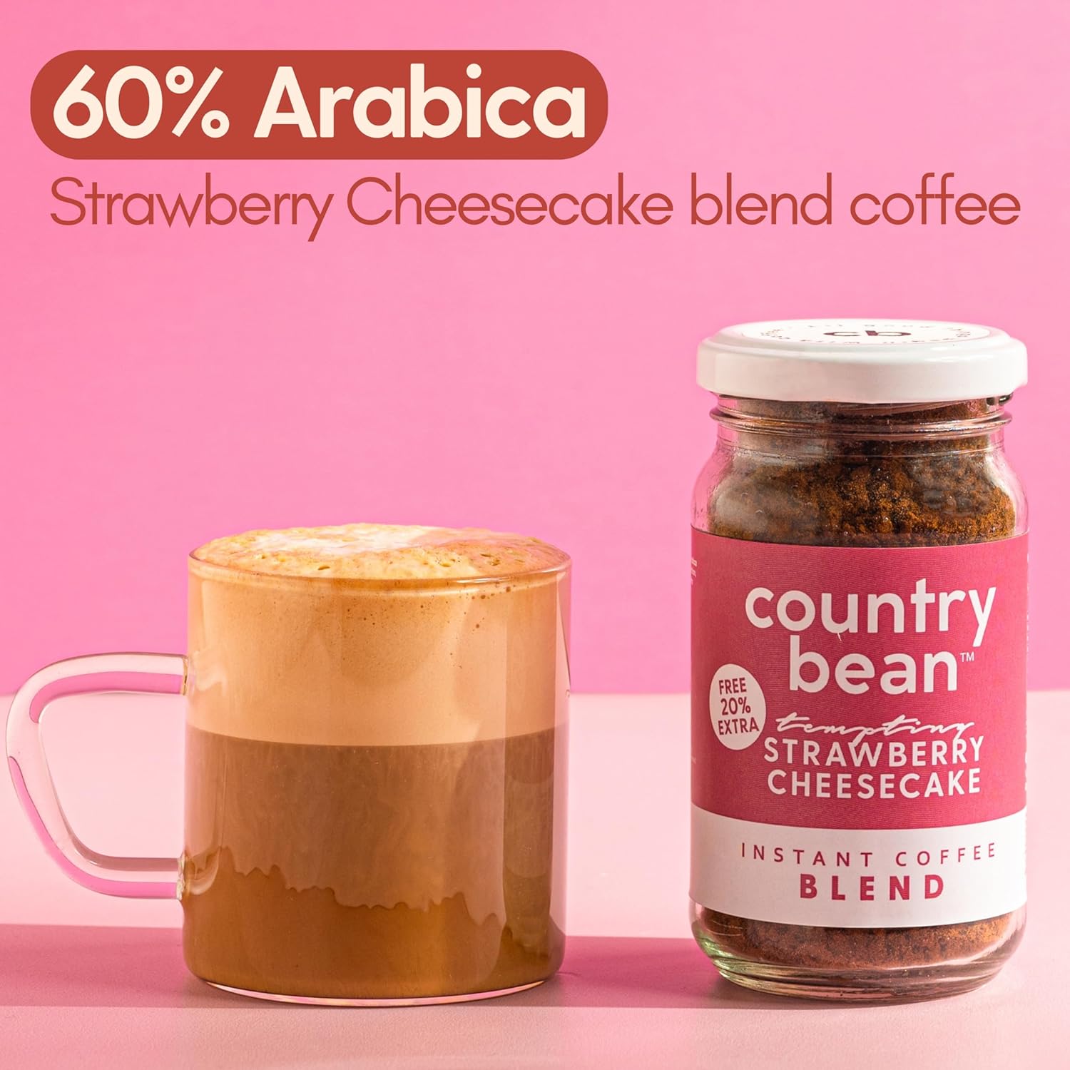 Strawberry Cheesecake Coffee 60% Arabica