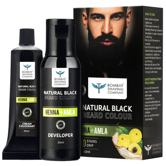 Natural Black Beard Color