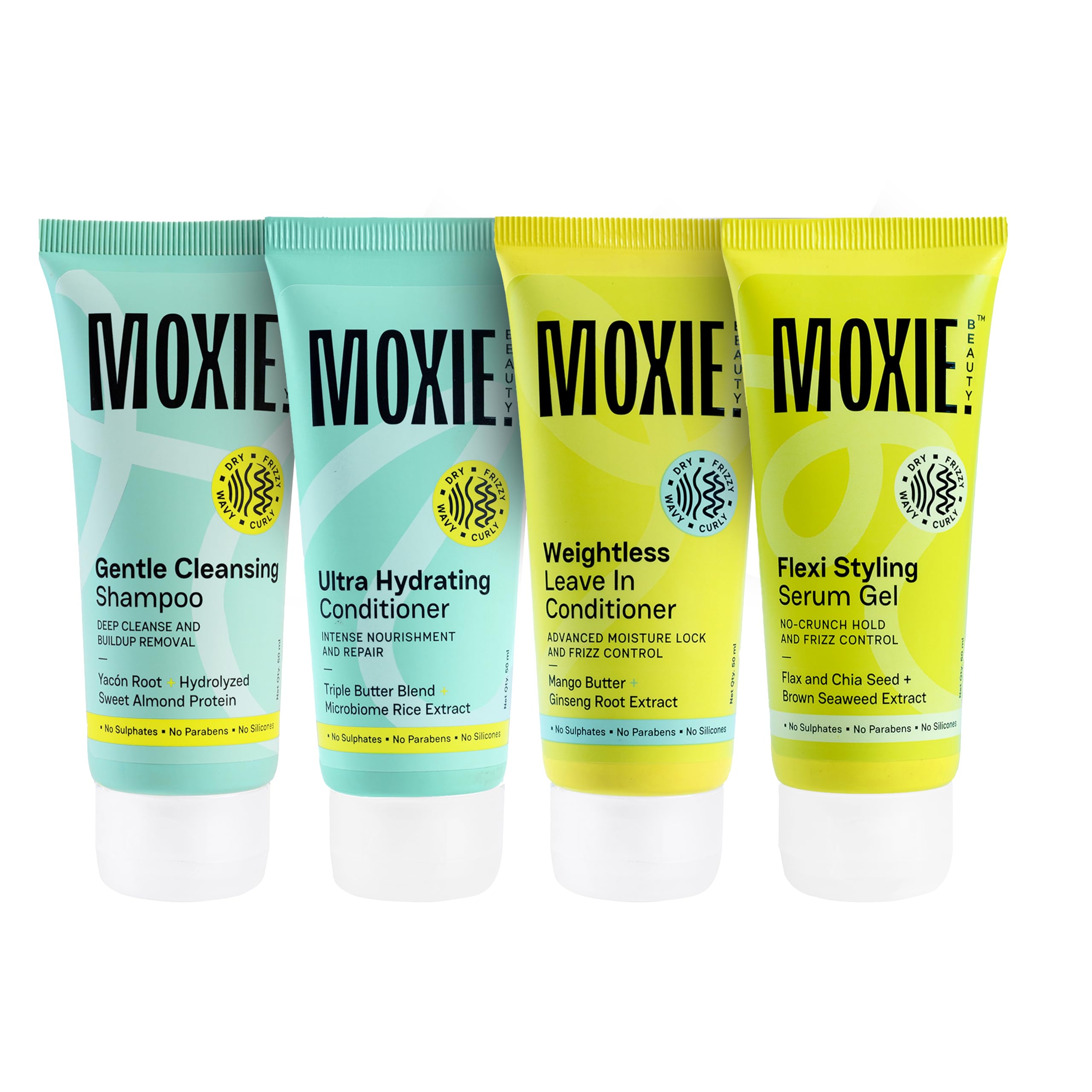 The Moxie Wavy Travel Routine