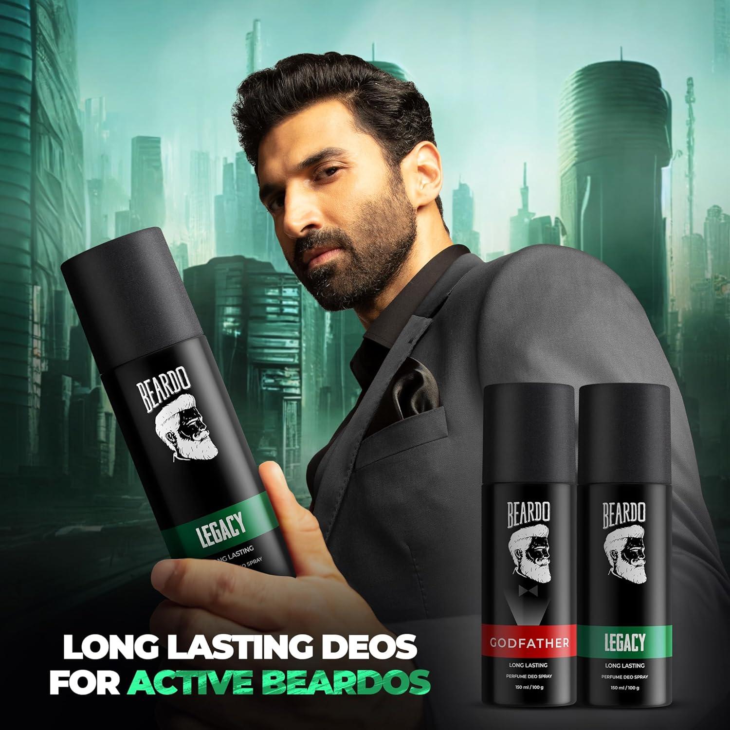 Legacy & Godfather Deo Spray Combo