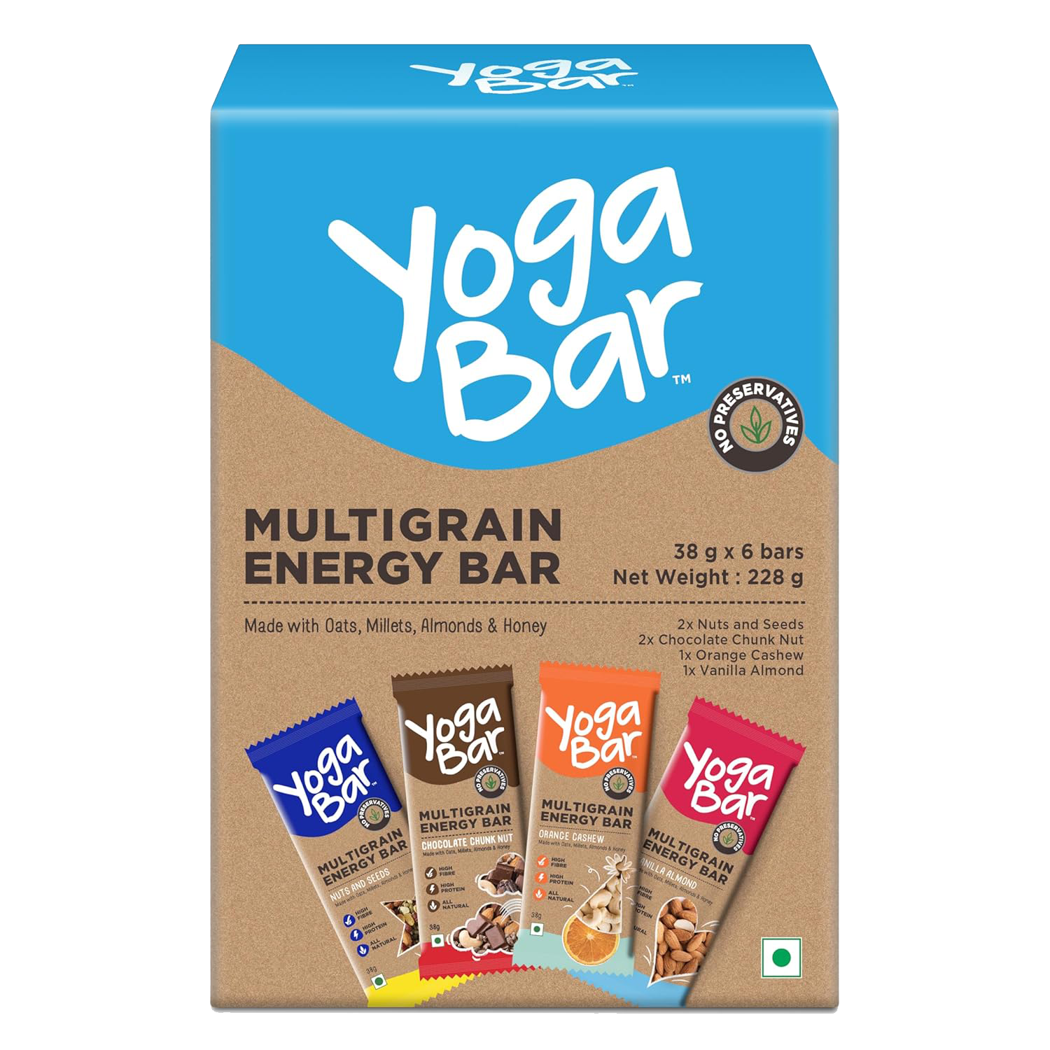 Multigrain Energy Bars Box