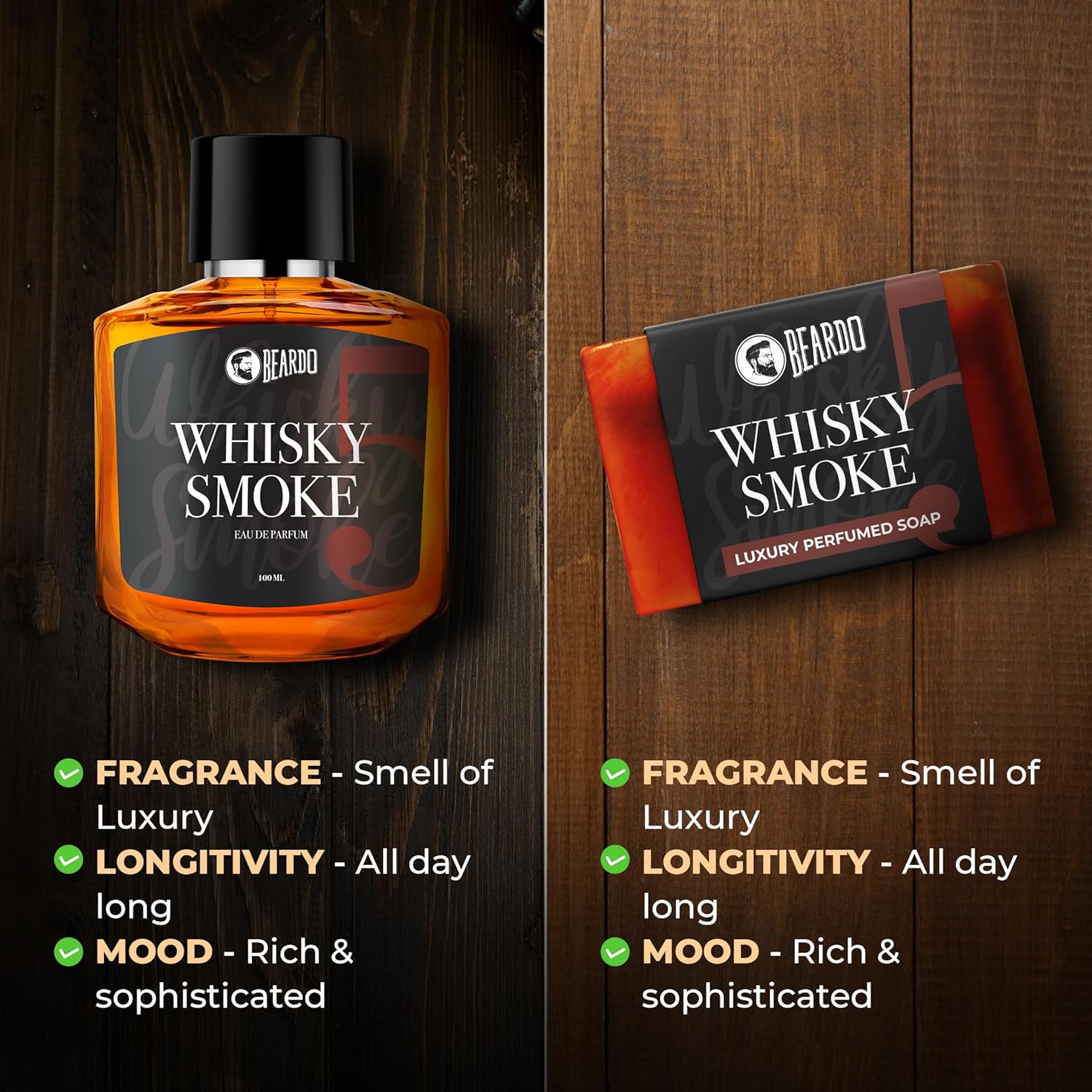 Whisky Smoke Soap Pack