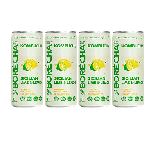 Siclian lemon Probiotic Kombucha