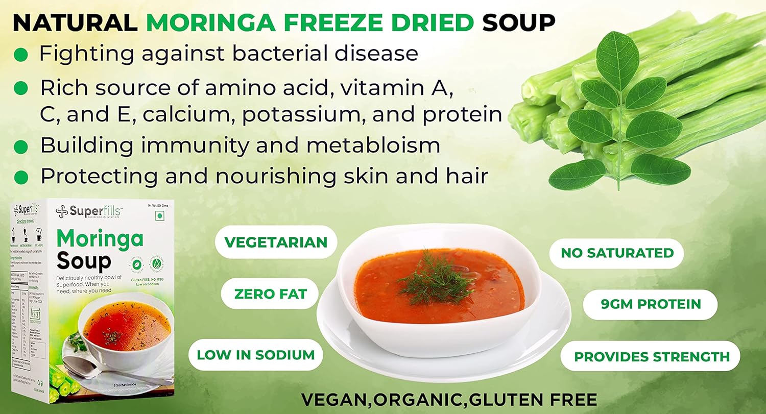 Natural Moringa Powder Soup