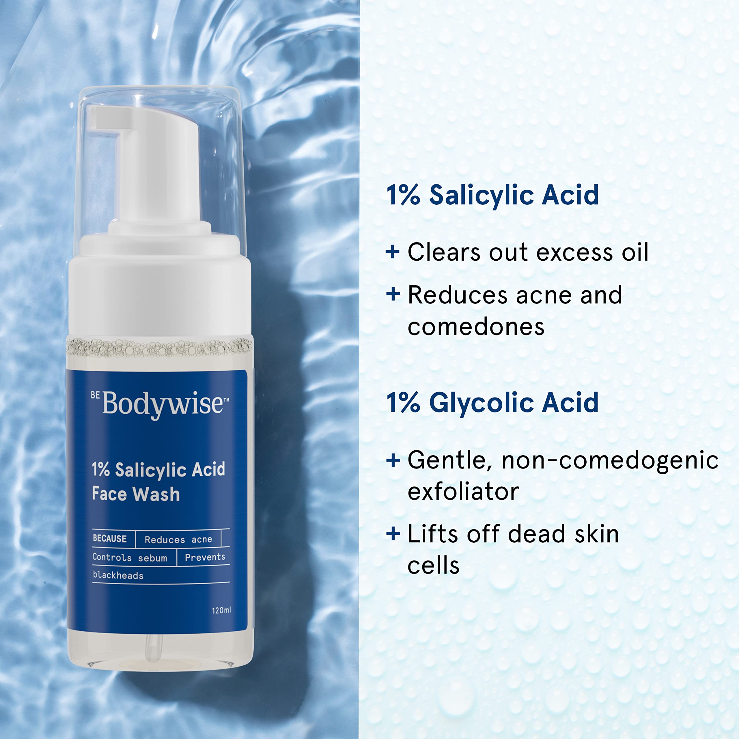 1% Salicylic Acid Oil Control Face Wash