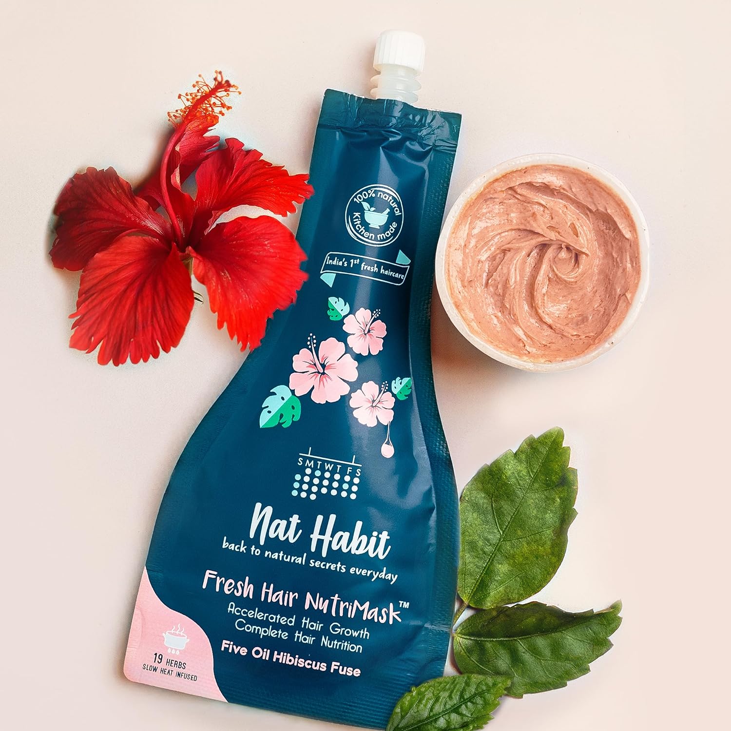 Five Oil Hibiscus NutriMask 2 Pack