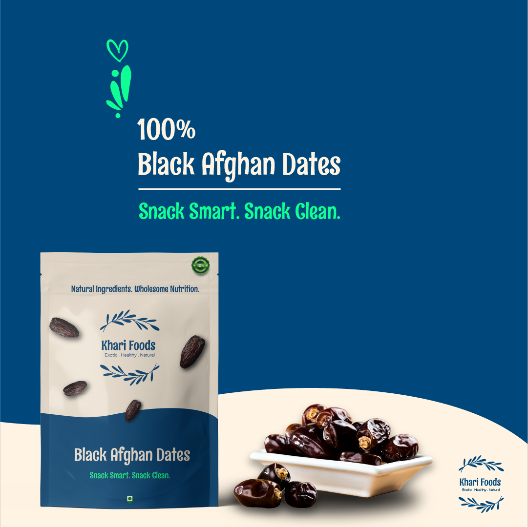 Black Afghan Dates / Khajoor