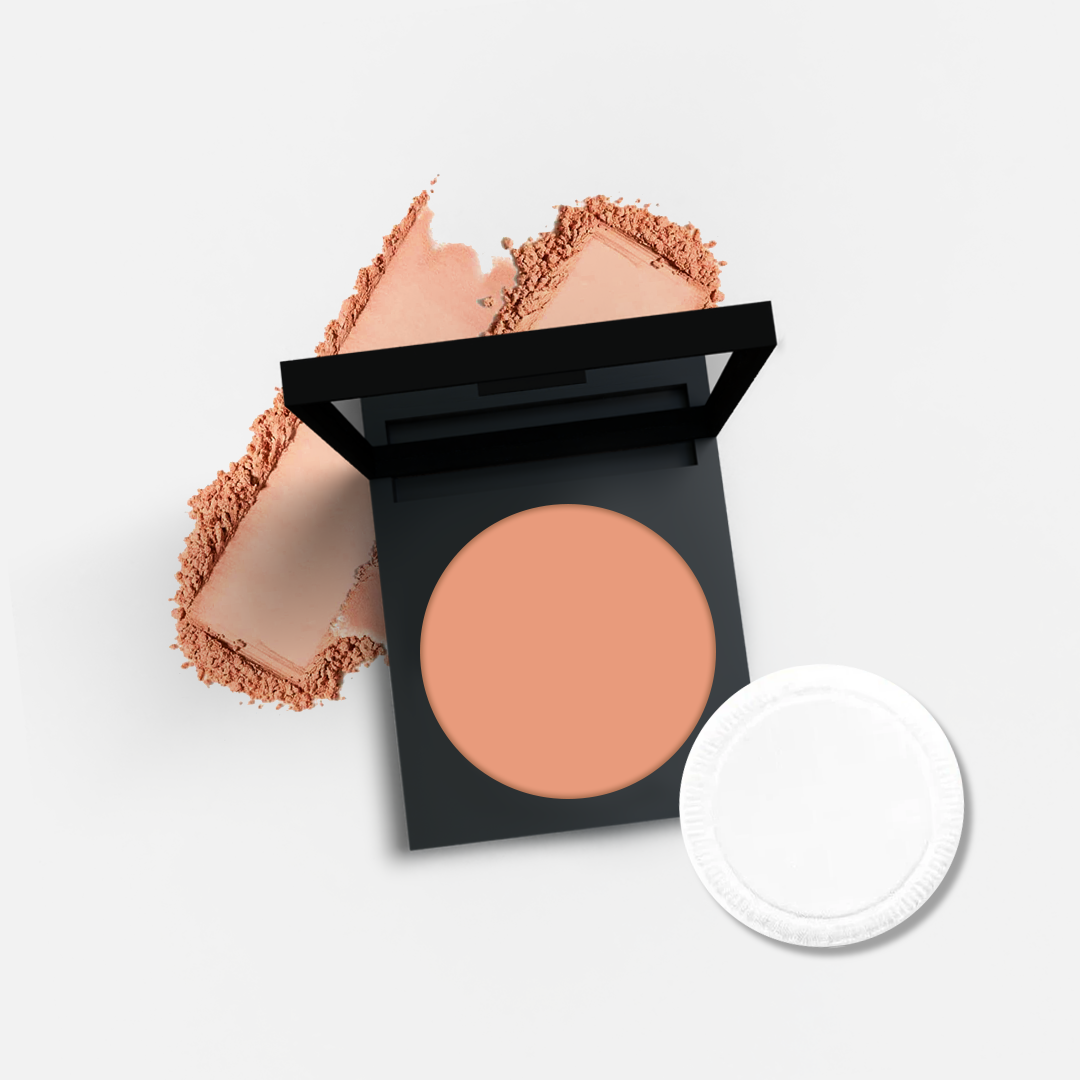 Beige Nude Wake Up To Make Up Compact Powder