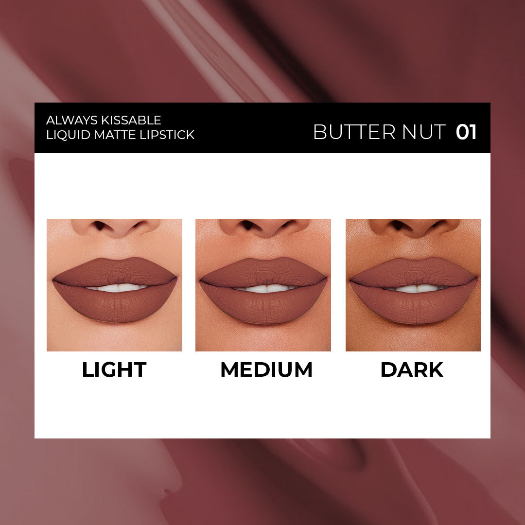 Butter Nut Always Kissable Liquid Matte