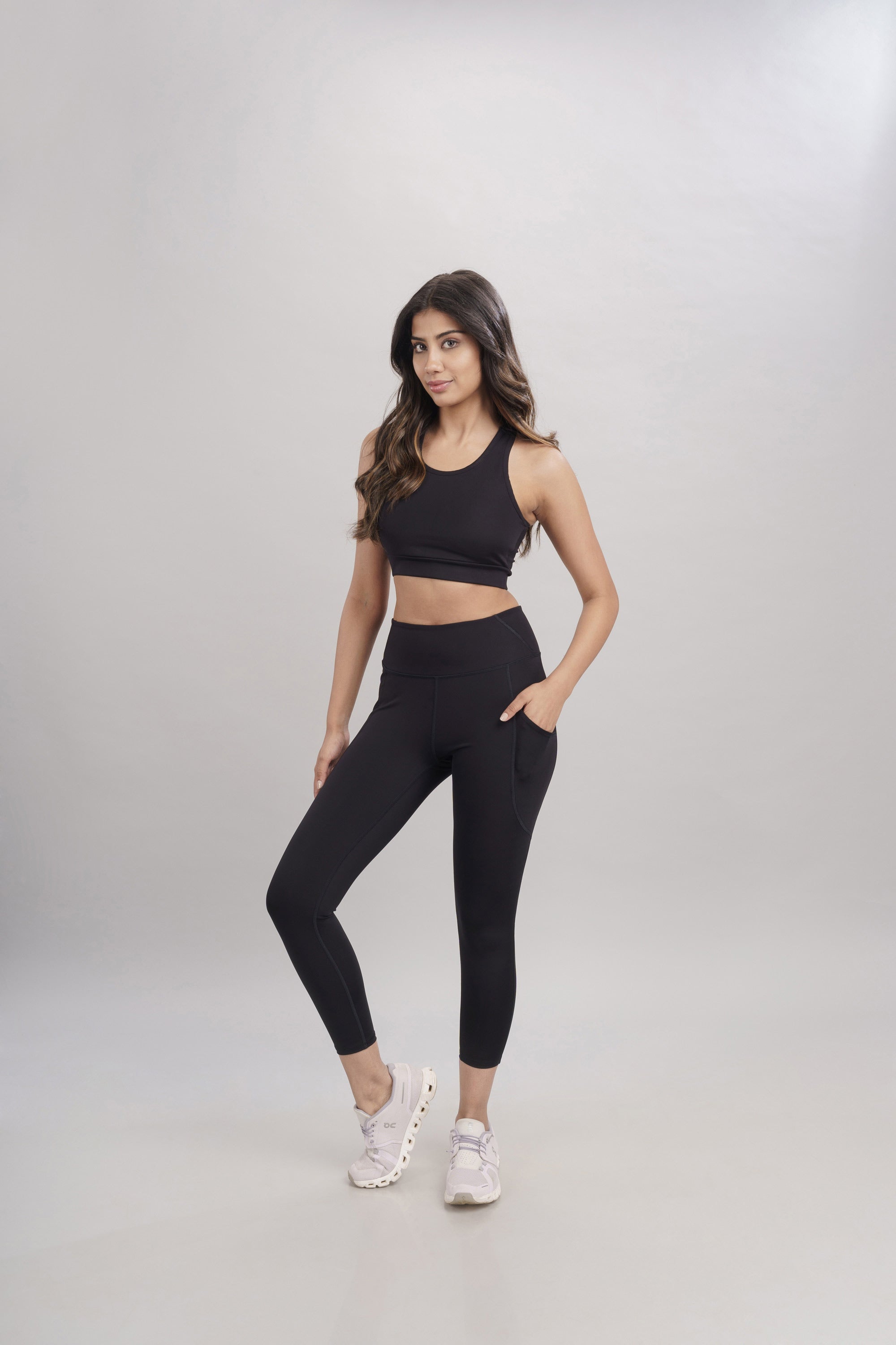 Carbon Black Carbon Contour Legging