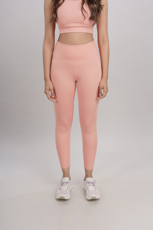 Peach Carbon Contour Legging