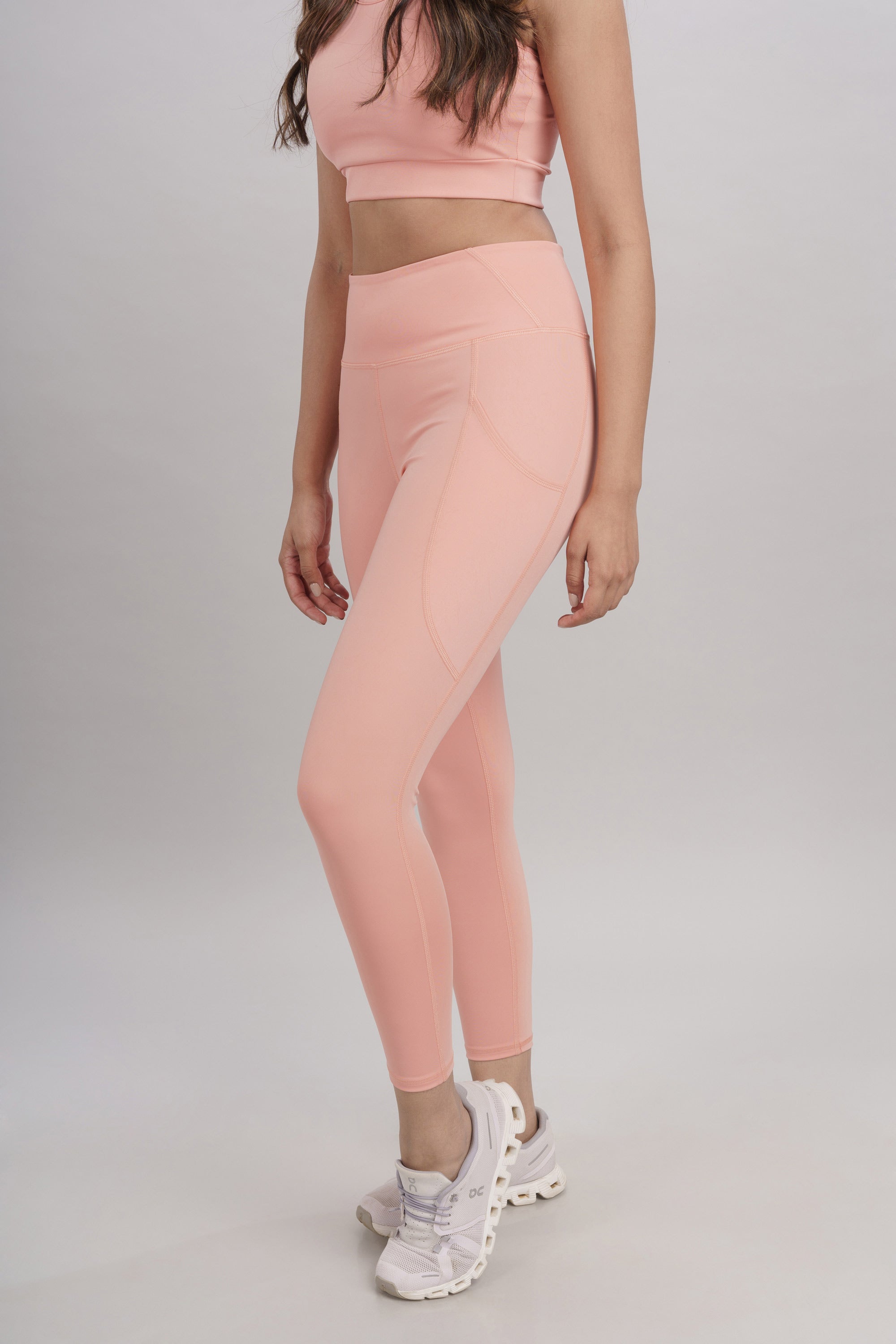 Peach Carbon Contour Legging